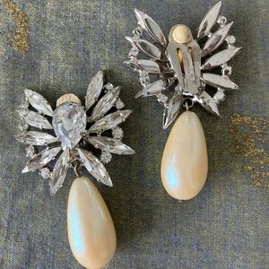 Clip earrings, formal